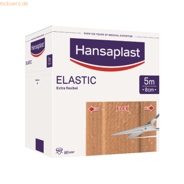 Hansaplast Pflaster ELASTIC 1009243 8cmx5m von Hansaplast