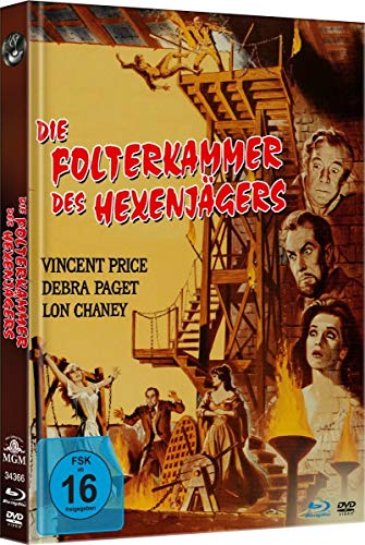 Die Folterkammer des Hexenjägers - Uncut Limited Mediabook-Edition (Blu-ray+DVD plus Booklet/HD neu abgetastet) von Hanse Sound Musik und Film GmbH