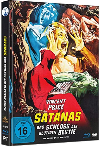 Satanas - Das Schloss der blutigen Bestie - Uncut Limited Mediabook-Edition (plus Booklet/HD neu abgetastet) (+ DVD) [Blu-ray] von HanseSound / Lighthouse Home Entertainment