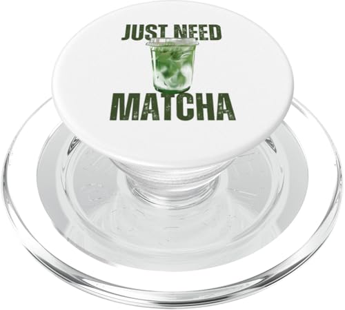 Just Need Matcha-Design für Matcha-Liebhaber PopSockets PopGrip für MagSafe Just Need Matcha-Design für Matcha-Liebhaber PopSockets PopGrip für MagSafe von HansenPrint
