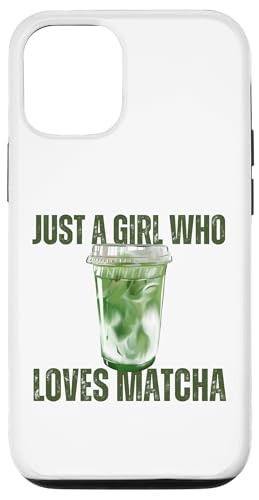 Just a Girl Who Loves Matcha Design, Geschenkidee Hülle für iPhone 12/12 Pro von HansenPrint
