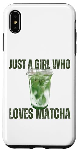 Just a Girl Who Loves Matcha Design, Geschenkidee Hülle für iPhone XS Max von HansenPrint