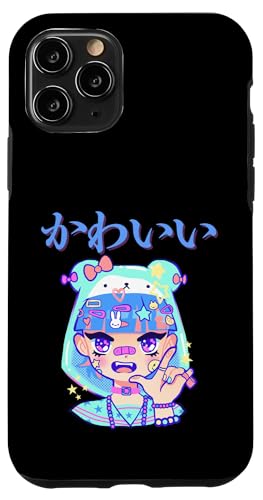 Kawaii (bedeutet niedlich) Anime Girl Japanische Kunst Hülle für iPhone 11 Pro von HansenPrint