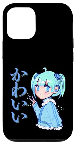 Kawaii (bedeutet niedlich) Anime Girl Japanische Kunst Hülle für iPhone 12/12 Pro von HansenPrint