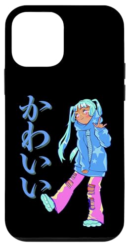 Kawaii (bedeutet niedlich) Anime Girl Japanische Kunst Hülle für iPhone 12 mini von HansenPrint