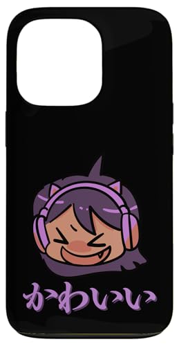 Kawaii (bedeutet niedlich) Anime Girl Japanische Kunst Hülle für iPhone 13 Pro von HansenPrint