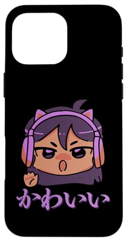 Kawaii (bedeutet niedlich) Anime Girl Japanische Kunst Hülle für iPhone 16 Pro Max von HansenPrint