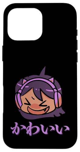 Kawaii (bedeutet niedlich) Anime Girl Japanische Kunst Hülle für iPhone 16 Pro Max von HansenPrint