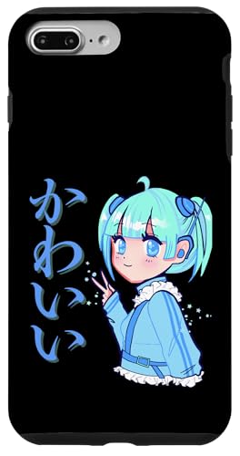 Kawaii (bedeutet niedlich) Anime Girl Japanische Kunst Hülle für iPhone 7 Plus/8 Plus von HansenPrint