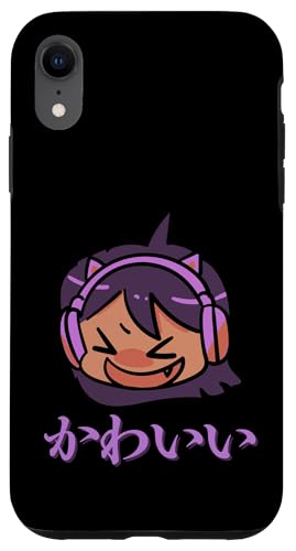 Kawaii (bedeutet niedlich) Anime Girl Japanische Kunst Hülle für iPhone XR von HansenPrint