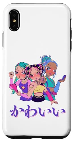 Kawaii (bedeutet niedlich) Anime Girl Japanische Kunst Hülle für iPhone XS Max von HansenPrint