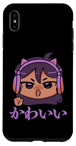 Kawaii (bedeutet niedlich) Anime Girl Japanische Kunst Hülle für iPhone XS Max von HansenPrint