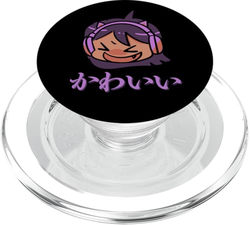 Kawaii (bedeutet niedlich) Anime Girl Japanische Kunst PopSockets PopGrip für MagSafe von HansenPrint