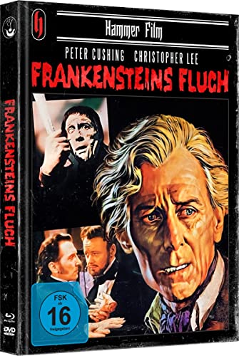 Frankensteins Fluch - Cover B (Uncut Limited Mediabook, Hammer Film-Edition) [Blu-ray] von Hansesound (Soulfood)