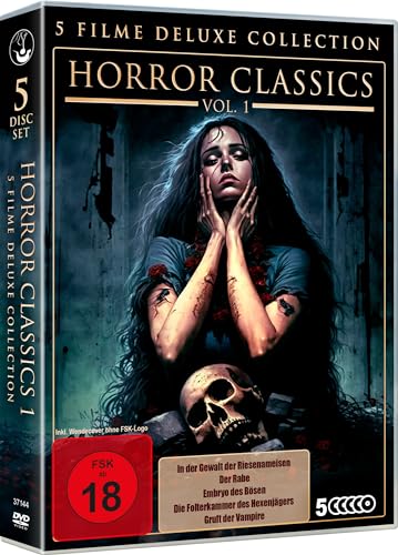 Horror Classics Vol. 1 - Deluxe Collection [5 DVDs] von Hansesound (Soulfood)