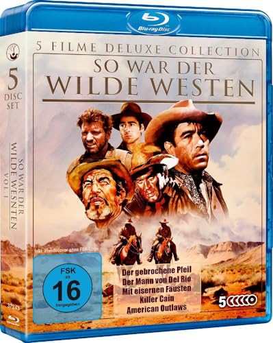 So war der wilde Westen Vol. 1 - Deluxe Collection (5 Blu-ray-Box mit Wendecover) von Hansesound (Soulfood)