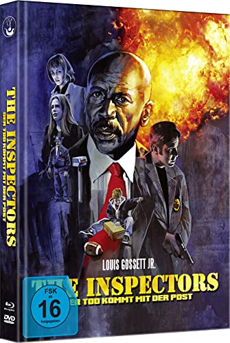 The Inspectors - Der Tod kommt mit der Post (Uncut Limited Mediabook, in HD neu abgetastet, Blu-ray+DVD+Booklet) von Hansesound (Soulfood)