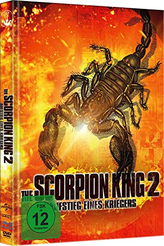 The Scorpion King 2 - Aufstieg eines Kriegers - Limited Mediabook Cover B, limitiert auf 333 Stück, durchnummeriert (+ DVD) [Blu-ray] von Hansesound (Soulfood)