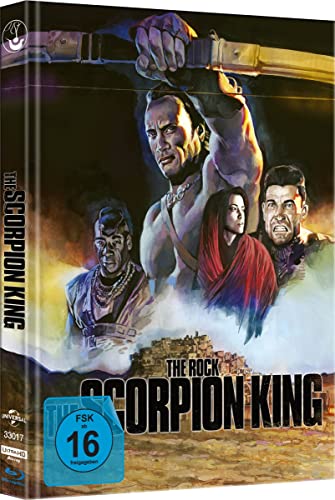 The Scorpion King - 4K Limited Mediabook (Cover A) imitiert auf 555 Stück, durchnummeriert (4K Ultra-HD + Blu-ray) von Hansesound (Soulfood)