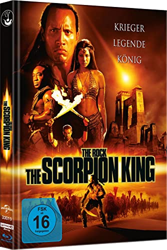 The Scorpion King - 4K Limited Mediabook (Cover C) imitiert auf 555 Stück, durchnummeriert (4K Ultra-HD + Blu-ray) von Hansesound (Soulfood)