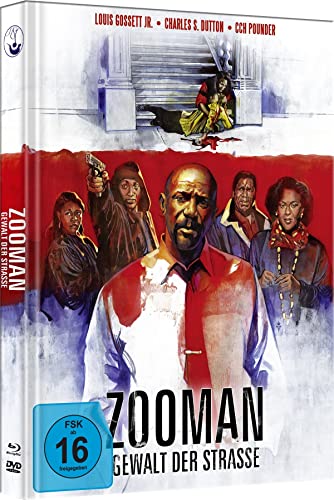 Zooman - Gewalt der Straße (Uncut Limited Mediabook, in HD neu abgetastet, Blu-ray+DVD+Booklet) von Hansesound (Soulfood)