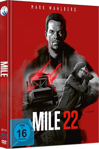 Mile 22 - Mediabook - Cover B - Limited Edition auf 444 Stück (+ DVD) [Blu-ray] von Hansesound