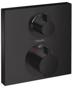 Hansgrohe HG Fertigmontageset ECOSTAT SQUARE f UP-Thermostat 2 Verbr mattschwarz Hansgrohe HG Fertigmontageset ECOSTAT SQUARE f UP-Thermostat 2 Verbr mattschwarz von Hansgrohe