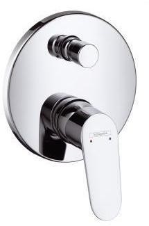 Hansgrohe HG Fertigmontageset FOCUS für Unterputz Wannenmischer chrom 31945000 von Hansgrohe