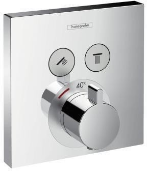 Hansgrohe HG Fertigmontageset SHOWERSELECT f UP-Thermostat für 2 Verbraucher Hansgrohe HG Fertigmontageset SHOWERSELECT f UP-Thermostat für 2 Verbraucher von Hansgrohe