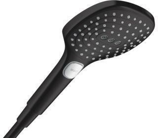 Hansgrohe Handbrause RAINDANCE SELECT E 120 3jet mattschwarz 26520670 von Hansgrohe