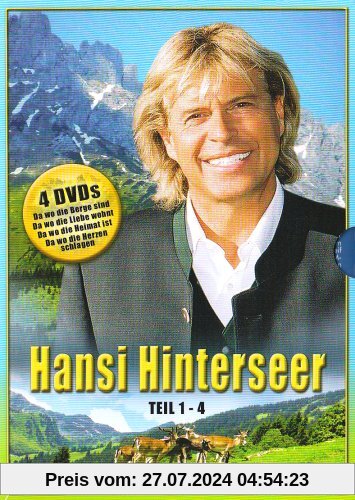Hansi Hinterseer Box, Teil 1-4 (4 DVDs) von Hansi Hinterseer