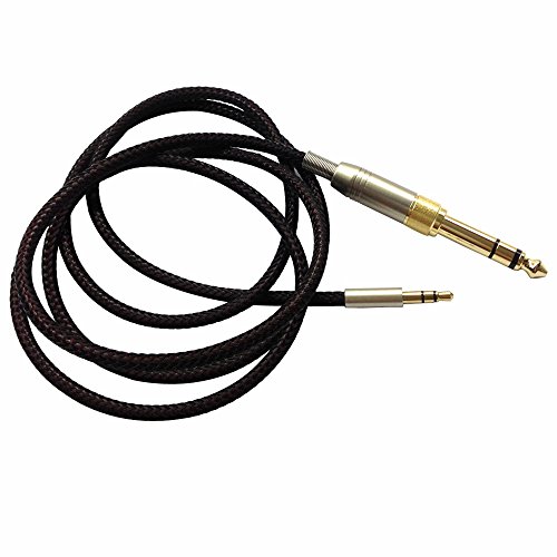 -Audiokabel, kompatibel mit Philips Audio Fidelio X2HR, Audio Fidelio L2, SHP9600 Wired SHP9500, SHP9500S Kopfhörer, 1,2 m von HansnBy