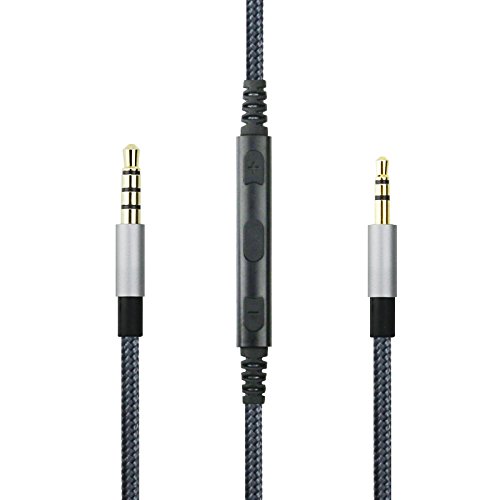 Audiokabel für Kopfhörer JBL Tune 710BT, 600BTNC, Live 660NC, 460NC, E45BT E55BT E65BTNC mit Lautstärkeregler, Mikrofon für iPhone Audiokabel für Kopfhörer JBL Tune 710BT, 600BTNC, Live 660NC, 460NC, E45BT E55BT E65BTNC mit Lautstärkeregler, Mikrofon für iPhone von HansnBy