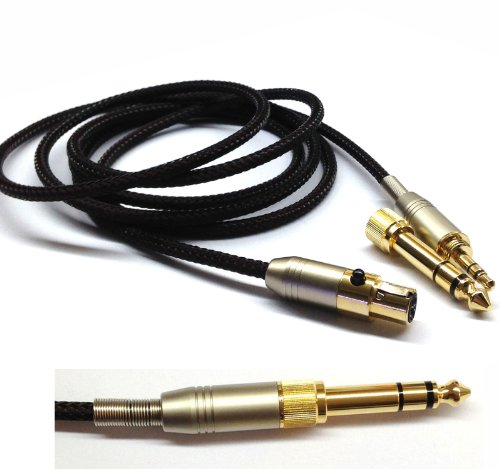 Ersatz-Audio-Upgrade-Kabel, kompatibel mit AKG K240, K240S, K240MK II, Q701, K702, K171, K141, K181, K271s, K271 MKII, M220, Pioneer HDJ-2000 Kopfhörer, 3 m von HansnBy
