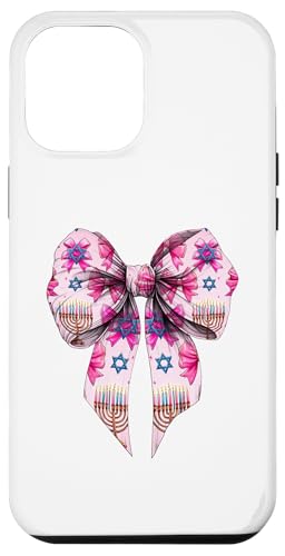 Kokette Schleife Chanukka Chanukah jüdische Kerze rosa Schleife Mama Hülle für iPhone 12 Pro Max von Hanukkah Coquette Aesthetic Girl Women Clothing