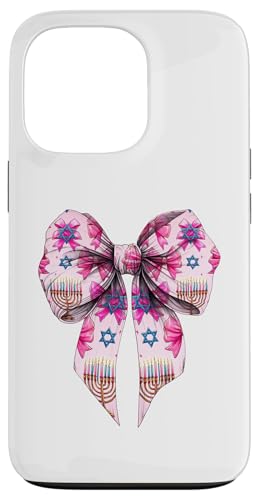 Kokette Schleife Chanukka Chanukah jüdische Kerze rosa Schleife Mama Hülle für iPhone 13 Pro von Hanukkah Coquette Aesthetic Girl Women Clothing
