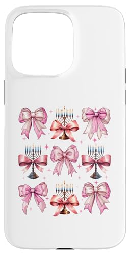 Kokette Schleife Chanukka Chanukah jüdische Kerze rosa Schleife Mama Hülle für iPhone 15 Pro Max Kokette Schleife Chanukka Chanukah jüdische Kerze rosa Schleife Mama Hülle für iPhone 15 Pro Max von Hanukkah Coquette Aesthetic Girl Women Clothing