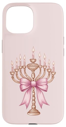 Kokette Schleife Chanukka Chanukah jüdische Kerze rosa Schleife Mama Hülle für iPhone 15 Kokette Schleife Chanukka Chanukah jüdische Kerze rosa Schleife Mama Hülle für iPhone 15 von Hanukkah Coquette Aesthetic Girl Women Clothing