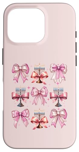 Kokette Schleife Chanukka Chanukah jüdische Kerze rosa Schleife Mama Hülle für iPhone 16 Pro Kokette Schleife Chanukka Chanukah jüdische Kerze rosa Schleife Mama Hülle für iPhone 16 Pro von Hanukkah Coquette Aesthetic Girl Women Clothing
