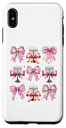 Kokette Schleife Chanukka Chanukah jüdische Kerze rosa Schleife Mama Hülle für iPhone XS Max Kokette Schleife Chanukka Chanukah jüdische Kerze rosa Schleife Mama Hülle für iPhone XS Max von Hanukkah Coquette Aesthetic Girl Women Clothing