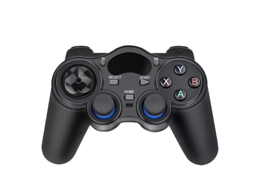HaoYiShang 2.4G Wireless Game Controller Gamepad für PS3 Android TV Box Smartphone Tablet PC Fire TV (schwarz) von HaoYiShang