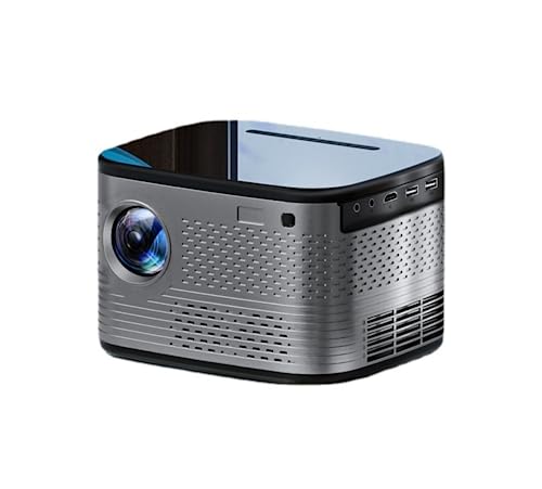 HaoYiShang Home Cinema Projektor 4K unterstützt, 270 ANSI Lumen Native 1920 * 1080P 5G Dual-Band WiFi Projektor, Smart Keystone Korrektur, Autofokus, Android 9.0 TV, 2 * 8W Lautsprecher HaoYiShang Home Cinema Projektor 4K unterstützt, 270 ANSI Lumen Native 1920 * 1080P 5G Dual-Band WiFi Projektor, Smart Keystone Korrektur, Autofokus, Android 9.0 TV, 2 * 8W Lautsprecher von HaoYiShang
