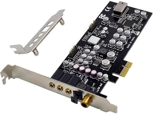 HaoYiShang PCIe x1 Studio CM8828 7.1CH e-Sports Audio-Visual Live Streaming Verlustfreie DTS Soundkarte für PC Gaming Computer Beast mit koaxialen optischen Löten Ausgang Blaster Externe Netzwerke HaoYiShang PCIe x1 Studio CM8828 7.1CH e-Sports Audio-Visual Live Streaming Verlustfreie DTS Soundkarte für PC Gaming Computer Beast mit koaxialen optischen Löten Ausgang Blaster Externe Netzwerke von HaoYiShang