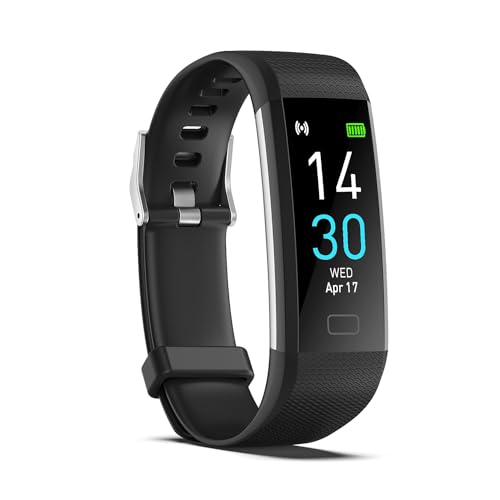 Smart Watch S5 Fitness Tracker mit Heart Rate Blood Pressure Blood Oxygen Sleep & Temperature Monitor Activity Tracker Smart Watch Pedometer for Kids Man Women von HaoYiShang
