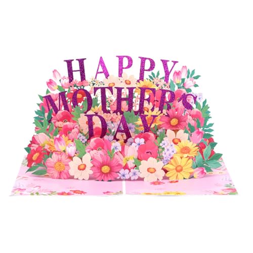 Muttertagskarte, Pop Up 3D Grußkarte, Muttertagskarte mit Umschlag, Muttertagskarte mit, Happy Mother's Day“ Logo für Ehefrau, Freundin, Tante, Schwester Muttertagskarte, Pop Up 3D Grußkarte, Muttertagskarte mit Umschlag, Muttertagskarte mit, Happy Mother's Day“ Logo für Ehefrau, Freundin, Tante, Schwester von Haobase
