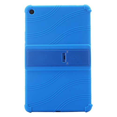 Haodasi Hülle für 10.1" Xiaomi Mi Pad 4 Plus 2018 Tablet - Ständer Silikon Gummi Schale Anti Rutsch Schutz Case Cover (Dunkel Blau) von Haodasi