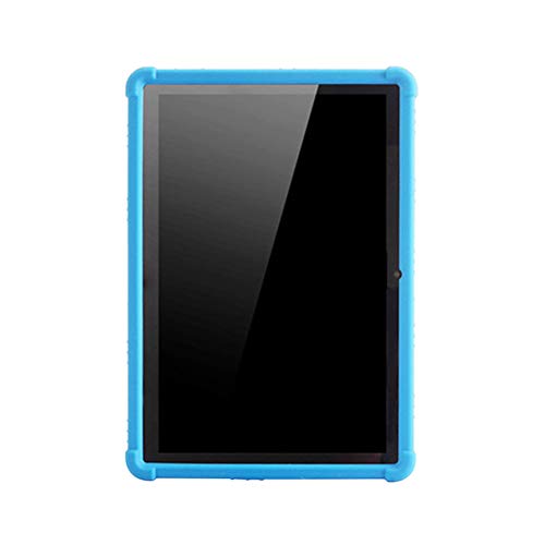 Haodasi Schutzhülle für Huawei MediaPad T3 10 - Silikon Gel Gummi Anti-Kratzer Schutz Hülle Abdeckung Case Cover für Huawei MediaPad T3 10 9.6 inch AGS-W09,Dark Blau von Haodasi