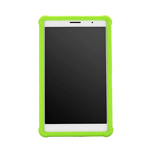 Haodasi Schutzhülle für Huawei MediaPad T3 8 - Silikon Gel Gummi Anti-Kratzer Schutz Hülle Abdeckung Case Cover für Huawei MediaPad T3 8.0 inch KOB-W09 KOB-L09,Grün von Haodasi