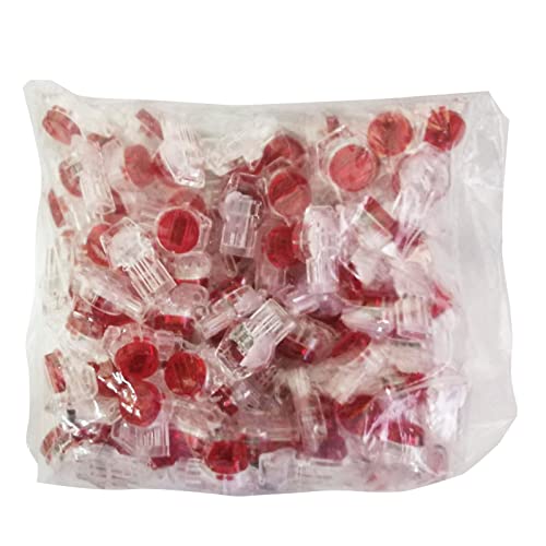 100 Pcs Wasserdichte Telefonleitungsanschluss Data Handy Draht Butt Ports UY2 Crimp Terminal Connectors Sortiment von Haodream