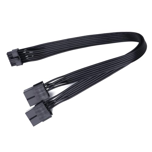Haodream Stromkabel 8Pin FEMAL FEMAL GPU Grafikkarte 12Pin Für Graphics Card Splitter Kabel RTX30 Serie RTX3080 RTX3090 von Haodream